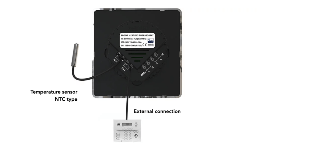 Senzor do termostatu Heltun